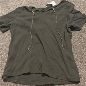 Women's Olive Green Top